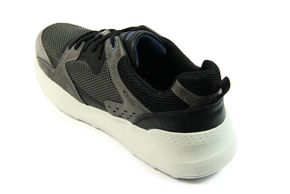 Мужские кроссовки GEOX Серый с черным 43 #11687
