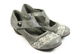 Женские туфли laura berg Серый с белым 37 #11047